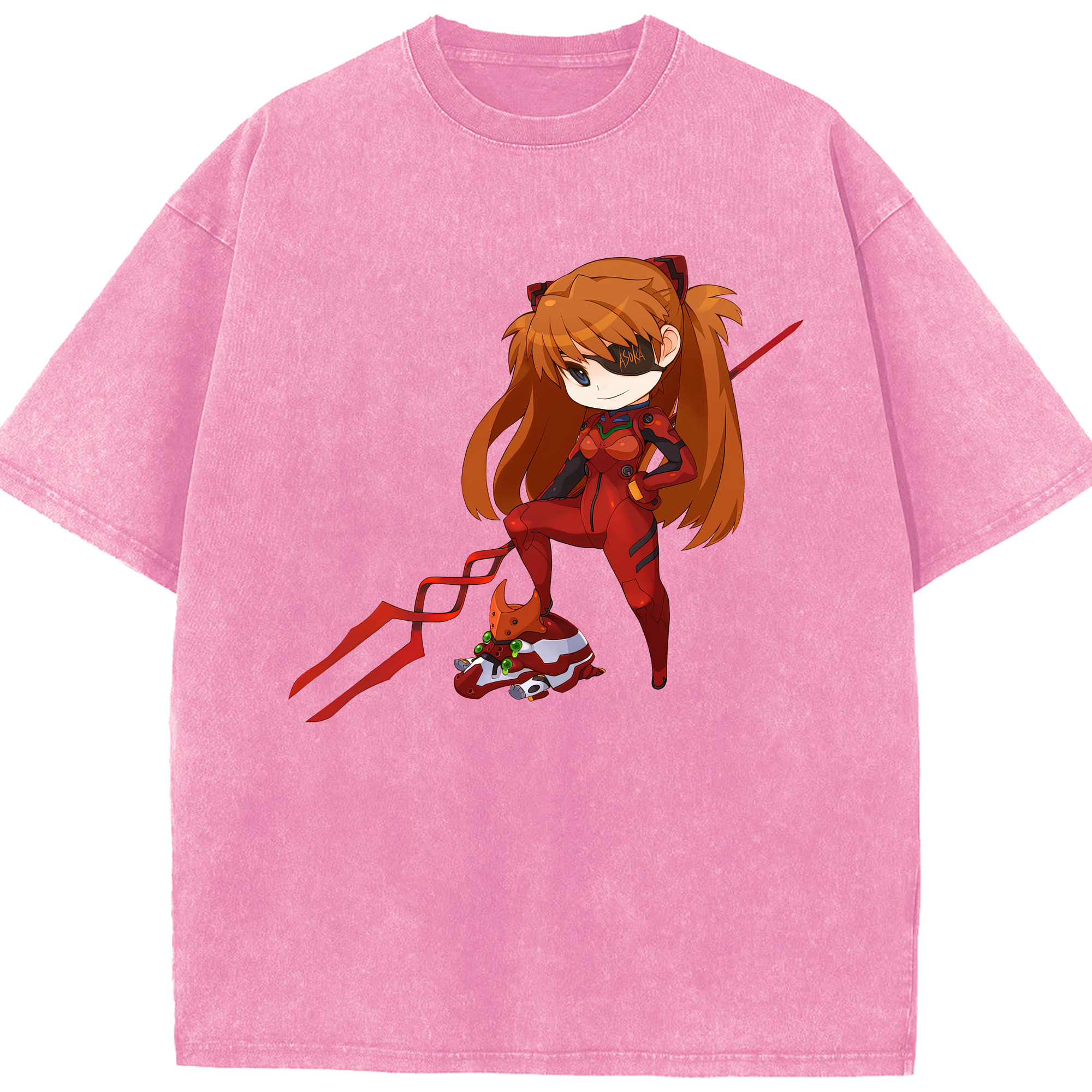 （画像用） EVA 新世紀エヴァンゲリオン 綿100% ヴィンテージ風 半袖Tシャツ（フロントプリント）